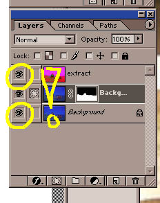 Other layers are still visible -- turn them off